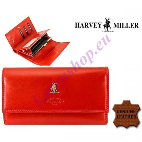 Naiste rahakott Harvey Miller Polo Club 3820-230 Red